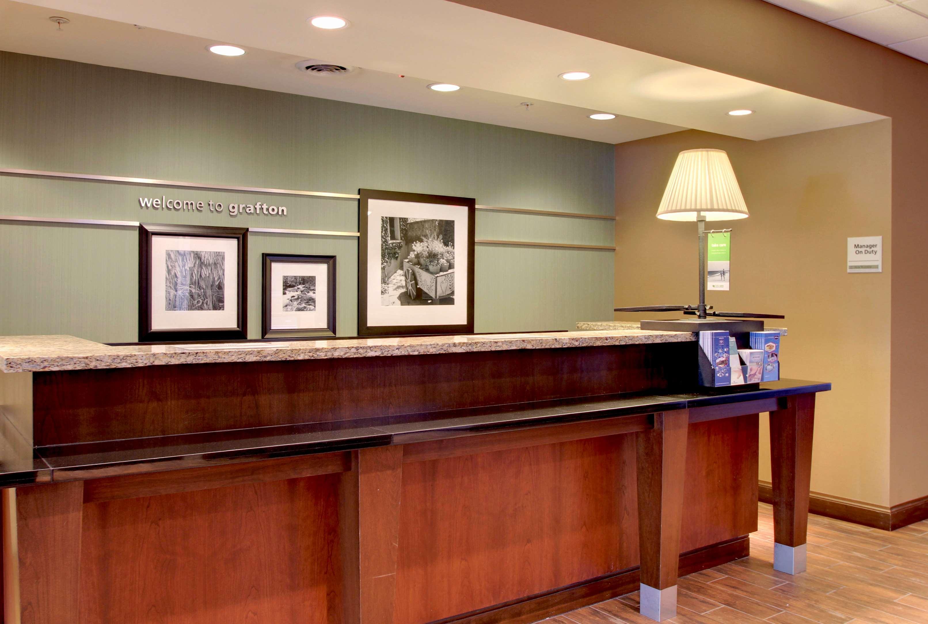 Hampton Inn&Suites Grafton Interior foto